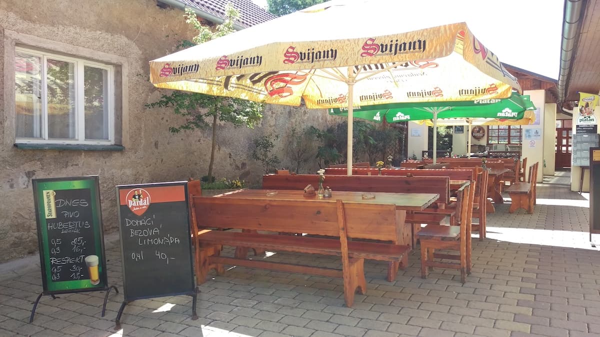 Penzion Na Rynku — terasa