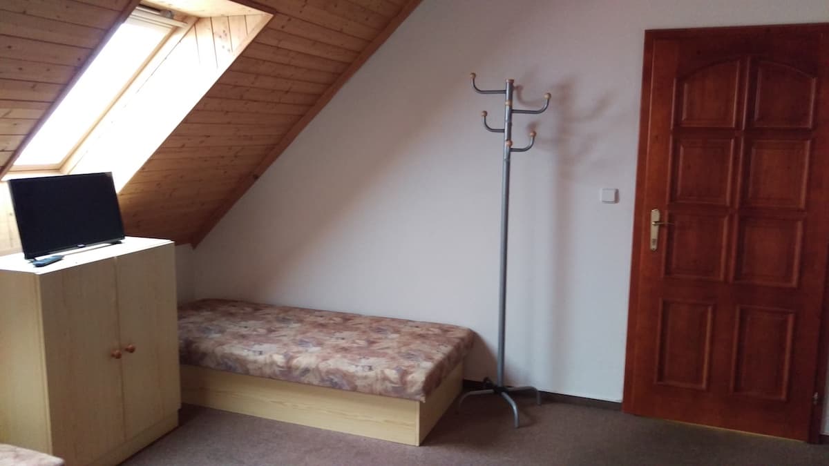 Pokoj 3 — Světlý se střešními okny – foto 3